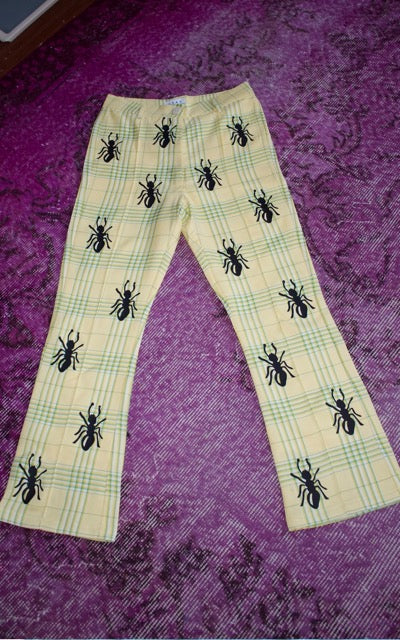 Ants Go Marching Tartan Flares