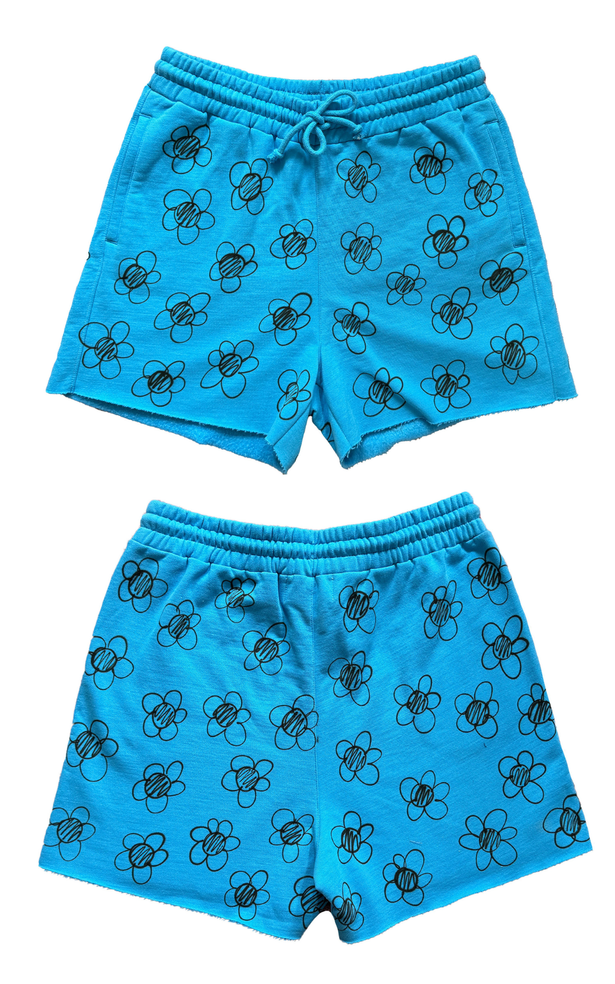 Doodle Daisy Sweatshorts